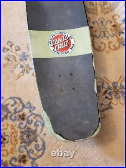 Vintage 90s Santa Cruz Complete Skateboard Eyegore Cruiser Jammer Jim Phillip