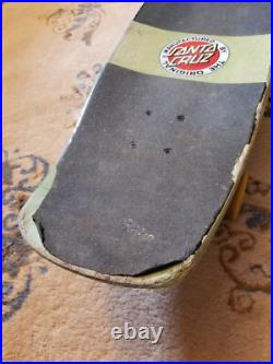 Vintage 90s Santa Cruz Complete Skateboard Eyegore Cruiser Jammer Jim Phillip