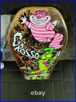 Vintage Alice In Wonderland Jeff Grosso C&D Skateboard Santa Cruz Deck