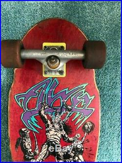 Vintage Alva Eddie Reategui Skateboard Santa Cruz Powell Peralta Natas Zorlac