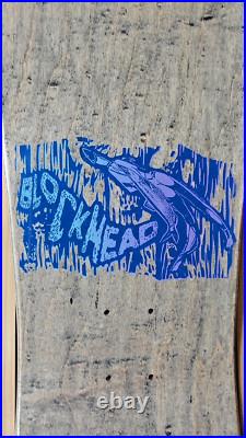 Vintage Blockhead Skateboard Vision G&S Santa Cruz Powell SMA Sims Natas Dogtown