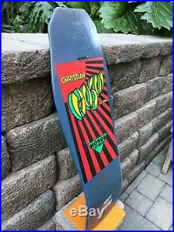 Vintage Christian Hosoi Flagship Skateboard Santa Cruz Powell Peralta sma NOS