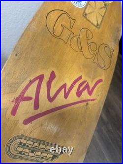 Vintage G&S Proline 300 Skateboard, Dogtown, Alva, Santa Cruz, Powell