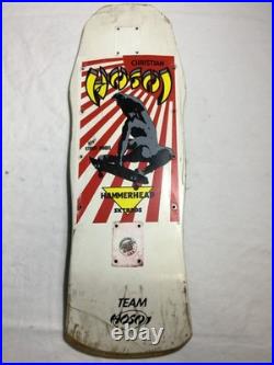 Vintage Hosoi Street Flag Mini Skateboard