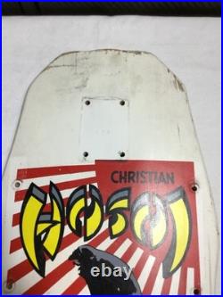 Vintage Hosoi Street Flag Mini Skateboard