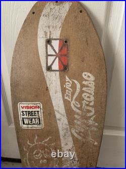 Vintage Jeff Gross Original Santa Cruz Coca Cola Deck