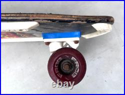 Vintage Jeff Kendall End of the World Santa Cruz OG Skateboard with Frog Wheels