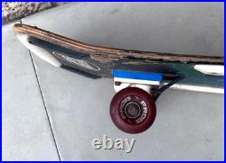 Vintage Jeff Kendall End of the World Santa Cruz OG Skateboard with Frog Wheels