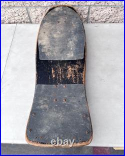 Vintage Jeff Kendall End of the World Santa Cruz OG Skateboard with Frog Wheels