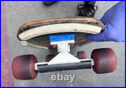 Vintage Jeff Kendall End of the World Santa Cruz OG Skateboard with Frog Wheels