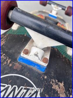 Vintage Jeff Kendall End of the World Santa Cruz OG Skateboard with Frog Wheels