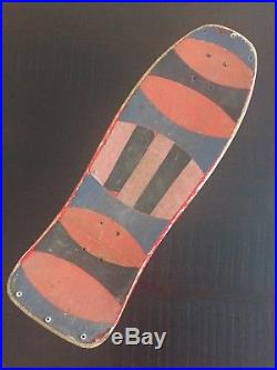 Vintage Jeff Kendall Graffiti Santa Cruz Skateboard