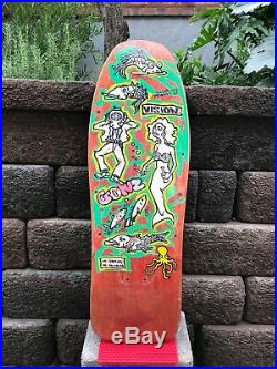 Vintage Mark Gonzales Vision Skateboard Santa Cruz Sims Krooked blind sma