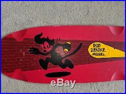 Vintage NOS 80s SEAFLEX BOB DENIKE skateboard deck Santa Cruz Powell rare og