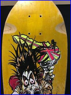 Vintage NOS G&S Danny Webster Calls full skateboard deck Santa Cruz Natas Powell