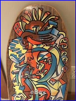 Vintage NOS SANTA CRUZ Hosoi Picasso Skateboard Deck Perfect Condition