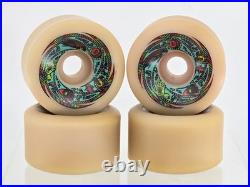 Vintage NOS Santa Cruz OJII TEAM RIDER Skateboard Wheels 95 61mm NATURAL