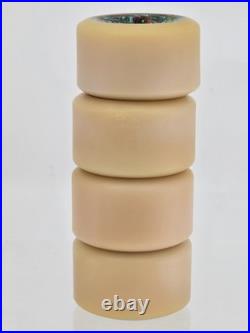 Vintage NOS Santa Cruz OJII TEAM RIDER Skateboard Wheels 95 61mm NATURAL