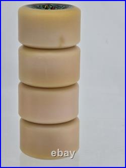 Vintage NOS Santa Cruz OJII TEAM RIDER Skateboard Wheels 95 61mm NATURAL