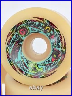 Vintage NOS Santa Cruz OJII TEAM RIDER Skateboard Wheels 95 61mm NATURAL