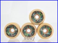 Vintage NOS Santa Cruz OJII TEAM RIDER Skateboard Wheels 95 61mm NATURAL