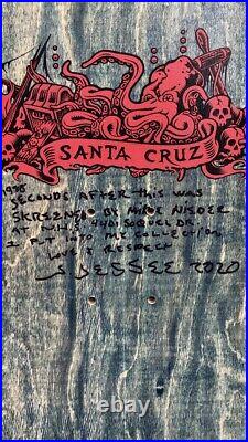 Vintage NOS Santa Cruz skateboards Jason Jessee Neptune From Jasons Collection