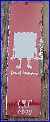 Vintage NOS Very Rare Kenny Anderson Red SpongeBob skateboard KA Santa Cruz