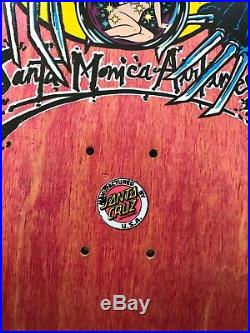 Vintage Natas Kaupas Santa Monica Airlines skateboard Santa Cruz 101 sma