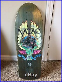 Vintage Natas kaupas bulldog panther Santa Monica Airlines Santa Cruz skateboard