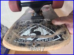 Vintage OG 80's Santa Cruz Skateboards Special Edition 5 Ply Skateboard RARE