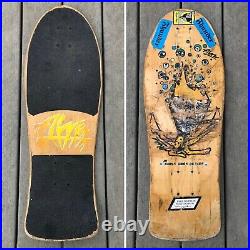 Vintage OG 80s Alva Chris Cook Jester Skateboard Deck Santa Cruz Powell Peralta