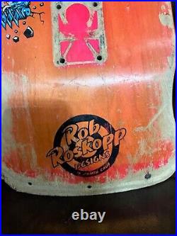 Vintage OG Rob Roskopp Skateboard Deck