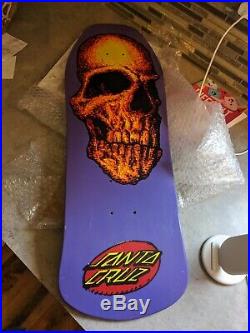Vintage OG Santa Cruz Skateboard Deck Creep Nos