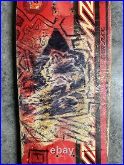 Vintage OG Santa Cruz Tom Knox Everslick Skateboard Deck