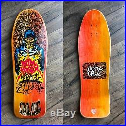 Vintage OG Santa Cruz Tom Knox Firepit Skateboard Deck
