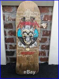 Vintage OG Very rare Skateboard Metallica Zorlac. Powell Peralta Alva Santa Cruz