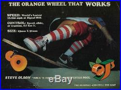 Vintage OJ Super Juice Skateboard Wheels by SANTA CRUZ for G&S Sims Logan Hobie