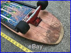 Vintage PLANET EARTH CHRIS MILLER Skateboard Tracker Santa Cruz Slime Balls ASIS