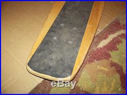 Vintage Pleasure Point Skateboards Santa Cruz Skateboard Wood Deck