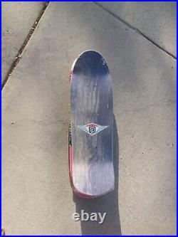 Vintage Powell Peralta Guerrero Feather Teal Skateboard Deck nos art rare old