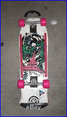 Vintage Rare Rob Roskopp 80's Santa Cruz skateboard Mint Gullwings Natas Grosso