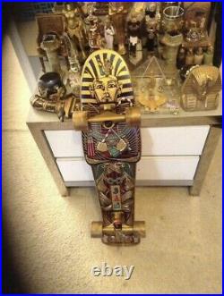 Vintage Rare Santa Cruz Egyptian Pharaoh Mummy Skateboard Deck Jim Phillips