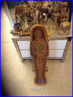 Vintage Rare Santa Cruz Egyptian Pharaoh Mummy Skateboard Deck Jim Phillips