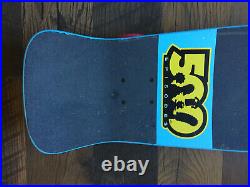 Vintage Rare Santa Cruz Slasher Skateboard Bart Simpson 500th episode tech deck