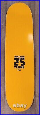 Vintage Rare Simpsons Treehouse Of Horror 25th Anniversary NOS Skateboard Lmtd