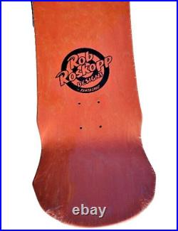 Vintage Re-issue Santa Cruz Rob Roskopp Skateboard Face Pink Matte Finish 9.5in