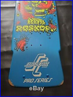 Vintage Rob Roskopp Skateboard Deck Target 3 Santa Cruz NOT A REISSUE