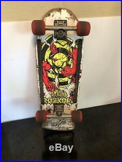 Vintage Rob Roskopp Target 3 Deck 29 Skateboard Santa Cruz