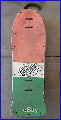 Vintage Rob Roskopp Target IV 4 Skateboard Santa Cruz Natas NOS Gullwing Grosso