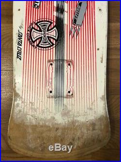 Vintage SANTA CRUZ Team BULLET Skateboard DECK OG 80s Rare SC